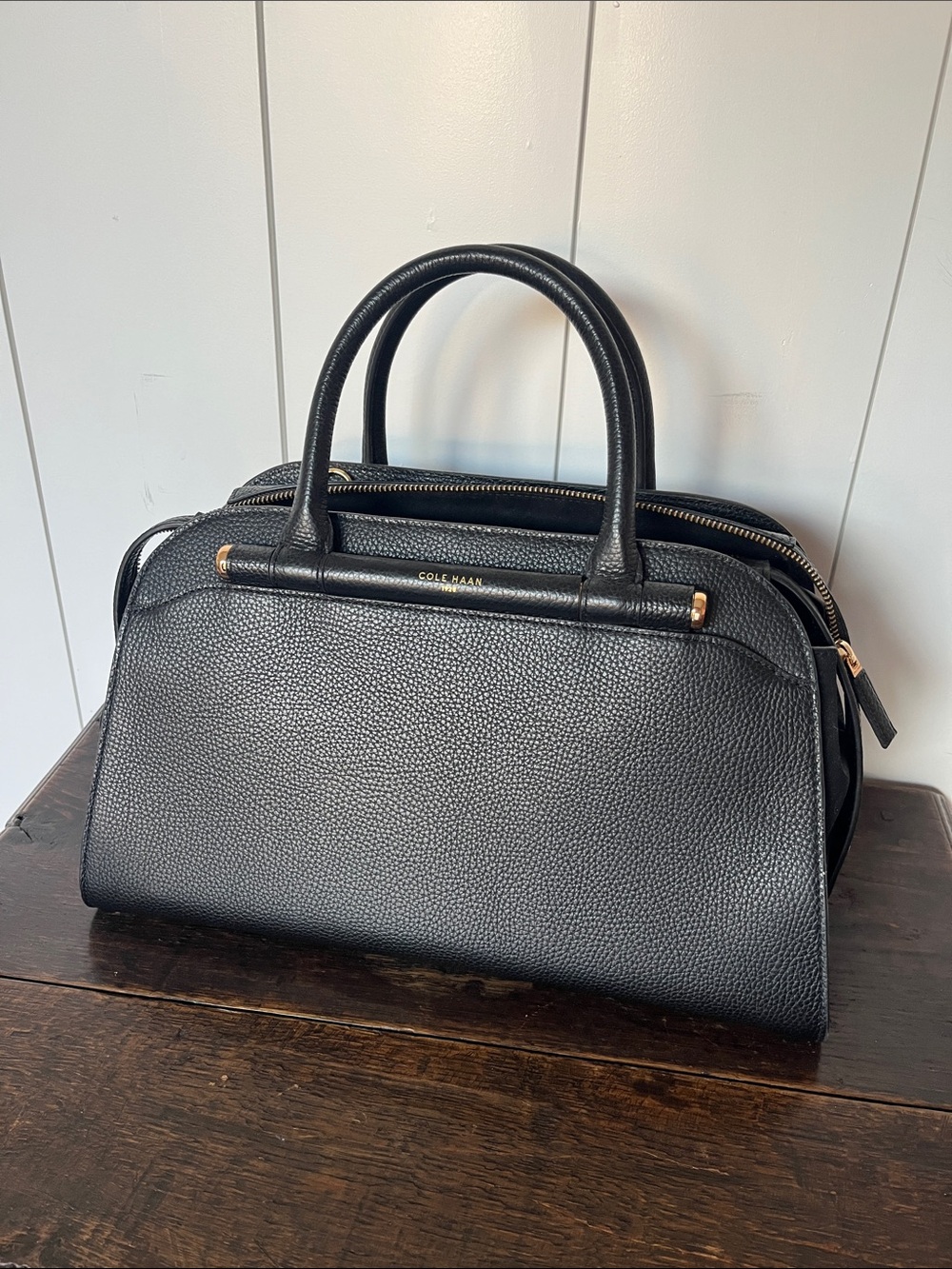 Black Leather Purse Cole Haan